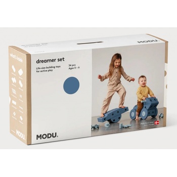 Modu Stavebnice Dreamer Set Deep Blue / Sky Blue