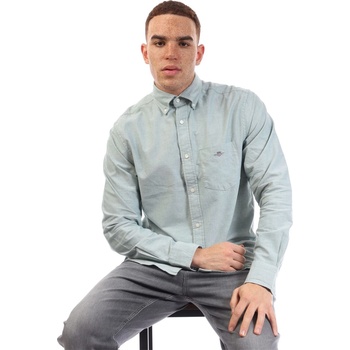 Gant Regular-Fit Oxford Shirt - Green