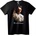 NOONEBRAND Тениска Папа Франциск Моли се за мен - 2XL, Black