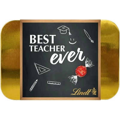 Lindor Zlatá plechovka pralinek Best Teacher Ever 200 g
