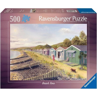 Ravensburger Пъзел Ravensburger от 500 части - Време за плаж (7012001253)