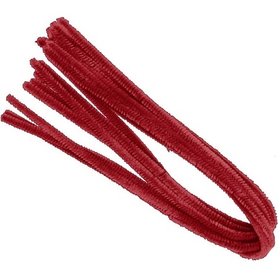 Drátek žinylka Luma 500 x 8mm, bordó 10ks