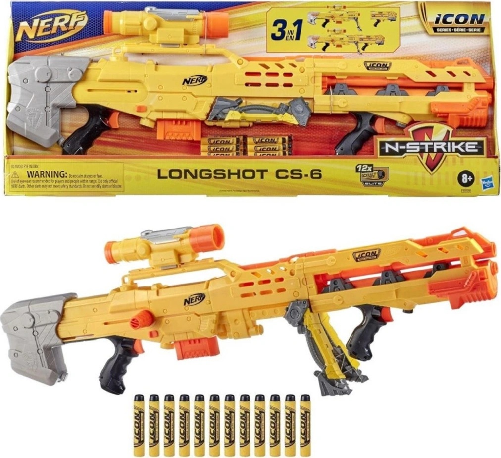Nerf N-Strike Longshot CS-6 ICON - Heureka.cz