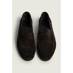 Posa мокасини дамски от велур Penny Loafer (PW40.201)