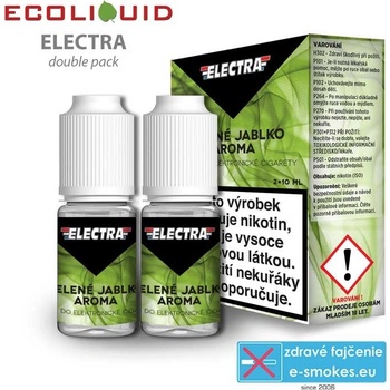 Electra Green Apple 2 x 10 ml 18 mg