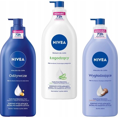 Nivea tělové mléko s aloe vera 625 ml