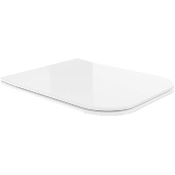 Mexen Madox бавно спускаща се тънка дъска, дуропласт, бял гланц - 39154000 (39154000)