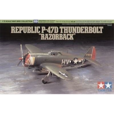 Tamiya 60769 P 47D Thunderbolt Razorback 1:72