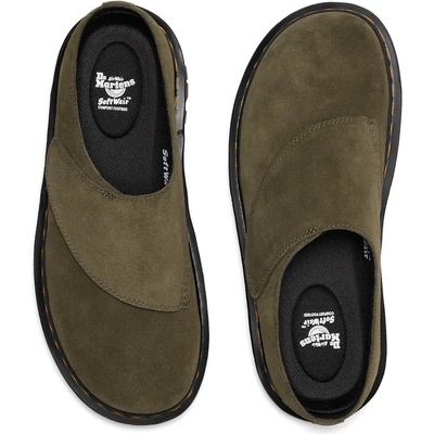 Dr. Martens Велурени чехли Dr. Martens ZebZag AnyWair Mule (DM41730300)