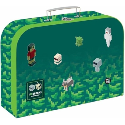 Oxybag Kufřík lamino PREMIUM LIGHT Playworld 34 cm