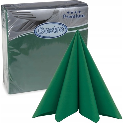 Wimex ubrousky Premium tmavězelené 50ks 40x40cm – Zboží Dáma