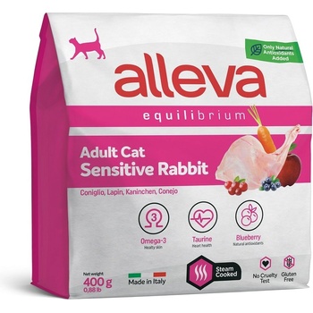 Alleva Equilibrium Cat Adult Sensitive Rabbit 0,4 kg