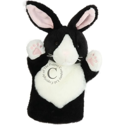 The Puppet Company Куклa за театър The Puppet Company, CarPets - Заек в черно и бяло (PC008003)