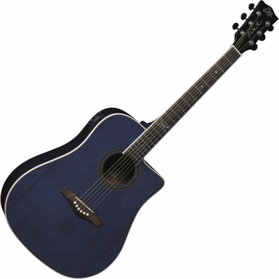Algam Eko NXT D100ce Blue Електро-акустична китара Дреднаут