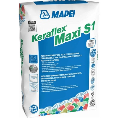 MAPEI KERAFLEX MAXI S1 DUST FREE Cementové lepidlo 25 kg bílé