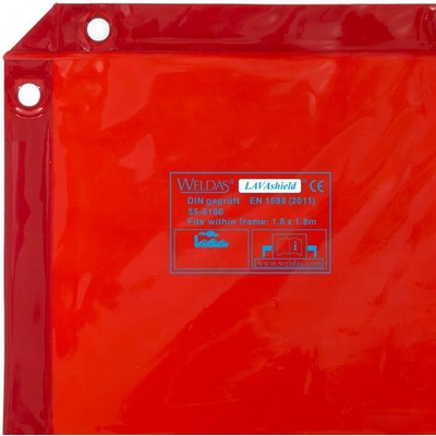 Weldas Svářecí zástěna + mobilní rám, 1,8 x 1,8 metru 55-6166 – Zbozi.Blesk.cz