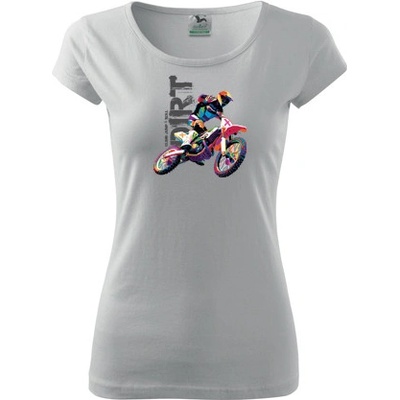 Dámske tričko s moto motívom 192 Motocross