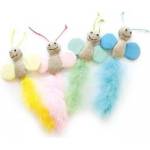 Mpets Играчка за котки M-Pets BUTTERFLY - Fluorescent fabric - флоурисцираща Пеперуда 25 x 10 x 2 cm - Белгия 20600899