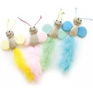 Mpets Играчка за котки M-Pets BUTTERFLY - Fluorescent fabric - флоурисцираща Пеперуда 25 x 10 x 2 cm - Белгия 20600899