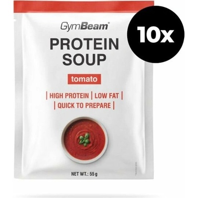 GymBeam Protein Soup tomato 10 x 55 g