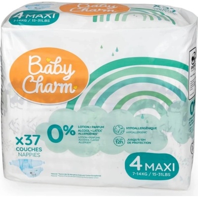 Baby Charm Super Dry Flex 4 Maxi 7-14 kg 37 ks