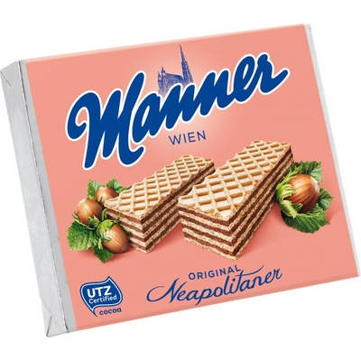 Manner Oplátky s lieskovcovou náplňou 75 g