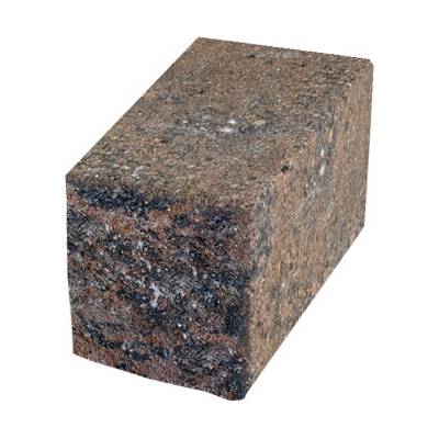 Diton Kámen koncový 1/4 Muráno 14/25 110×250×140 mm cihlovo-černý (120)