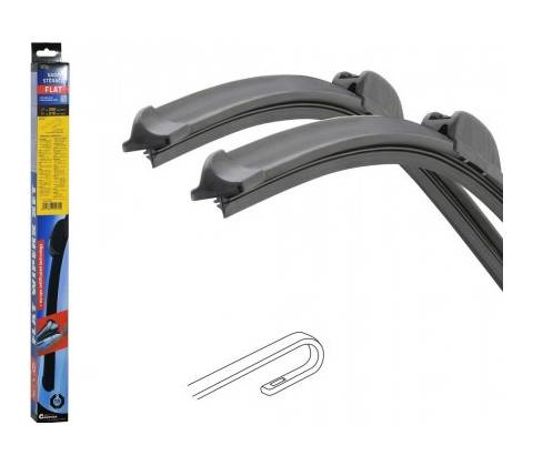 Compass Flat Set Hook 550+510 mm 10439