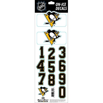 Sportstape ALL IN ONE HELMET DECALS - PITTSBURGH PENGUINS