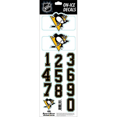 Sportstape ALL IN ONE HELMET DECALS - PITTSBURGH PENGUINS