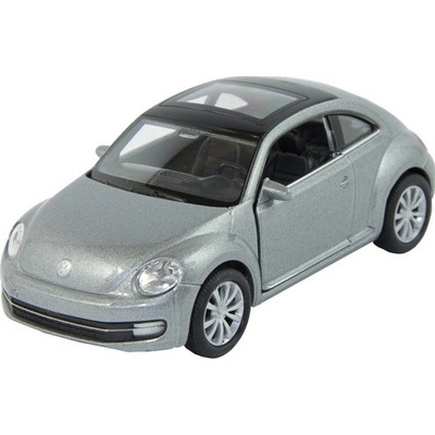Welly Volkswagen New Beetle 2012 šedá 1:38