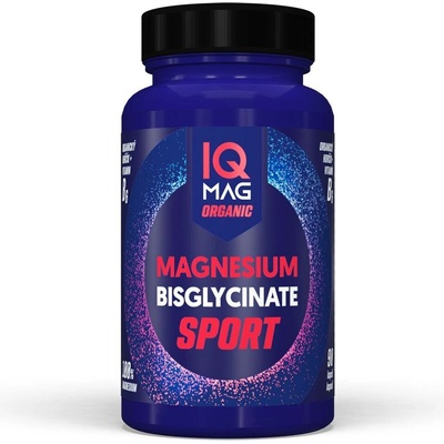 IQ Mag Sport hořčík bisglycinát + vitamin B6 90 kapslí