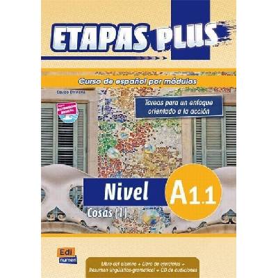Etapas Plus A1.1 Libro del alumno/Ejercicios + CD