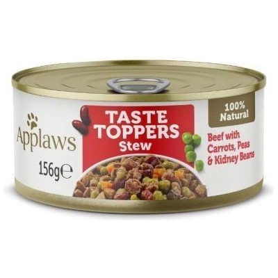 Applaws Taste Toppers guláš s hovädzím mäsom mrkvou a hráškom 6 x 156 g