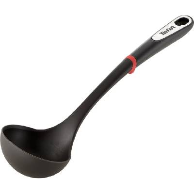 Черпак Tefal K2060114, Ingenio, Ladle, Kitchen tool, Termoplastic, 40.4x10x3.4cm, Up to 220°C, Dishwasher safe, black (K2060114)