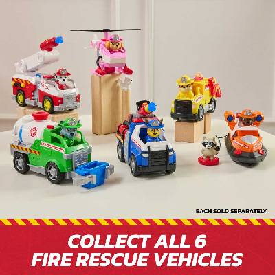 PAW Patrol Fire Rescue Спасителна Кола с Кученце