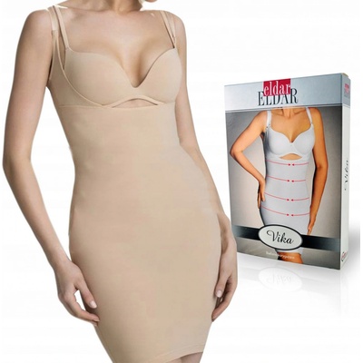 Eldar Vika stahovací šaty beige