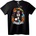 NOONEBRAND Тениска Ден на мъртвите захарен Skull - M, Black
