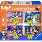 Ravensburger - Puzzle 4v1 Bluey Halloween - 1 - 39 piese