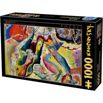 Image 1 of D-Toys - Puzzle Kandinsky: Painting with Red Spot - 1 000 piese