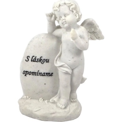 Keramický náhrobný kameň S láskou spomíname 12,5cm