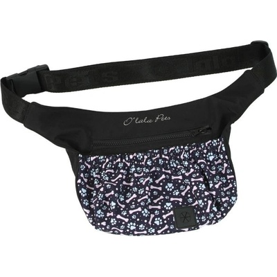 O'lala Pets ledvinka na pamlsky modrá se vzorem 27 x 22 cm