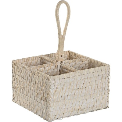 Item international Органайзер за прибори от ратан, 19х19х27см (1367)