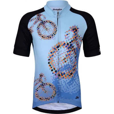 Holokolo s krátkym rukávom BIKERS KIDS čierna/modrá