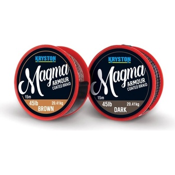 Kryston šnúra Magma Brown 15m 45lb