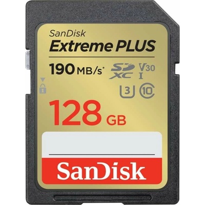 SanDisk Extreme PLUS 128GB SDXC SDSDXWA-128G-GNCIN