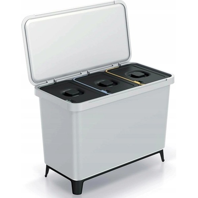 Prosperplast SYSTEMA popelavý 3 x 10 l