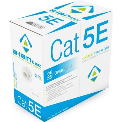 Alantec KIU5LINKA305 Cat5e U/UTP (UTP), 305m, šedý