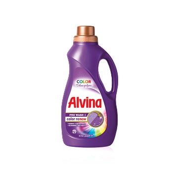 ALVINA PRO WASH & PROTECT COLOR Deluxe Perfume - за цветни тъкани 930мл (3800069407942)