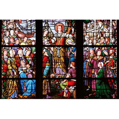 DIMEX ART Флизелинов фототапет църква „сейнт северин парижки 375 x 250 см